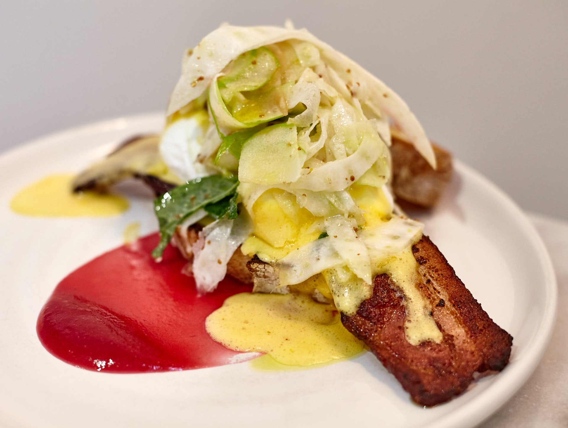 Eggs Benedict, Heritage Wall Camberwell