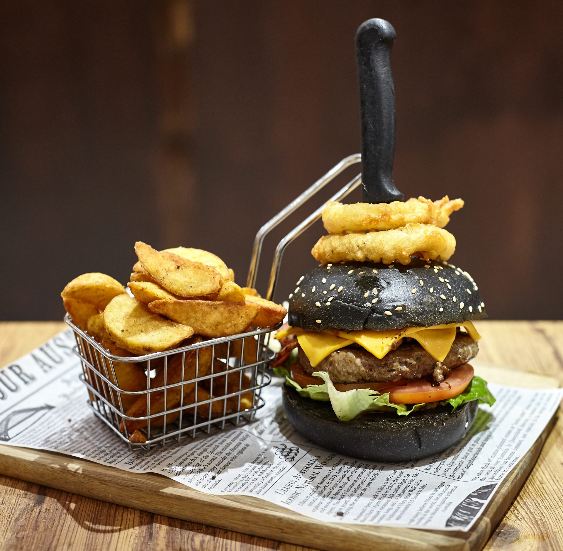 The American Dream Beef Burger - Merchants Guild