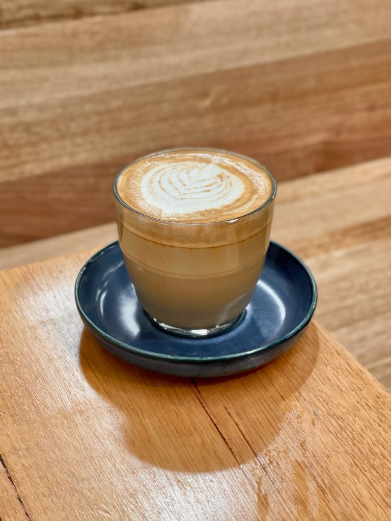 soy latte from Nancy, Pankenham
