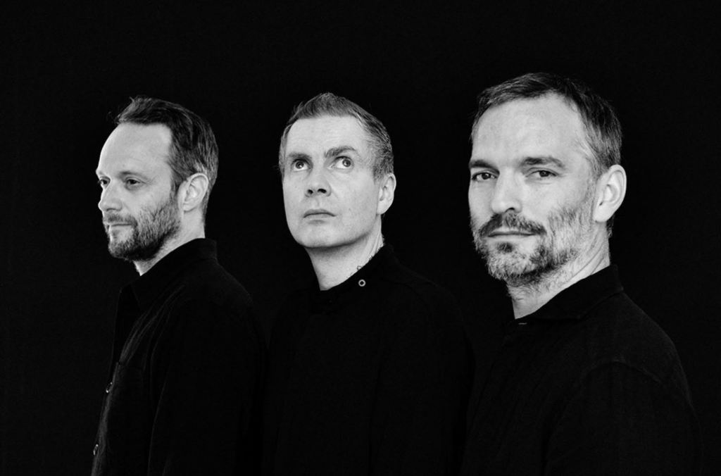 Black and white image of the band Sigur Ros