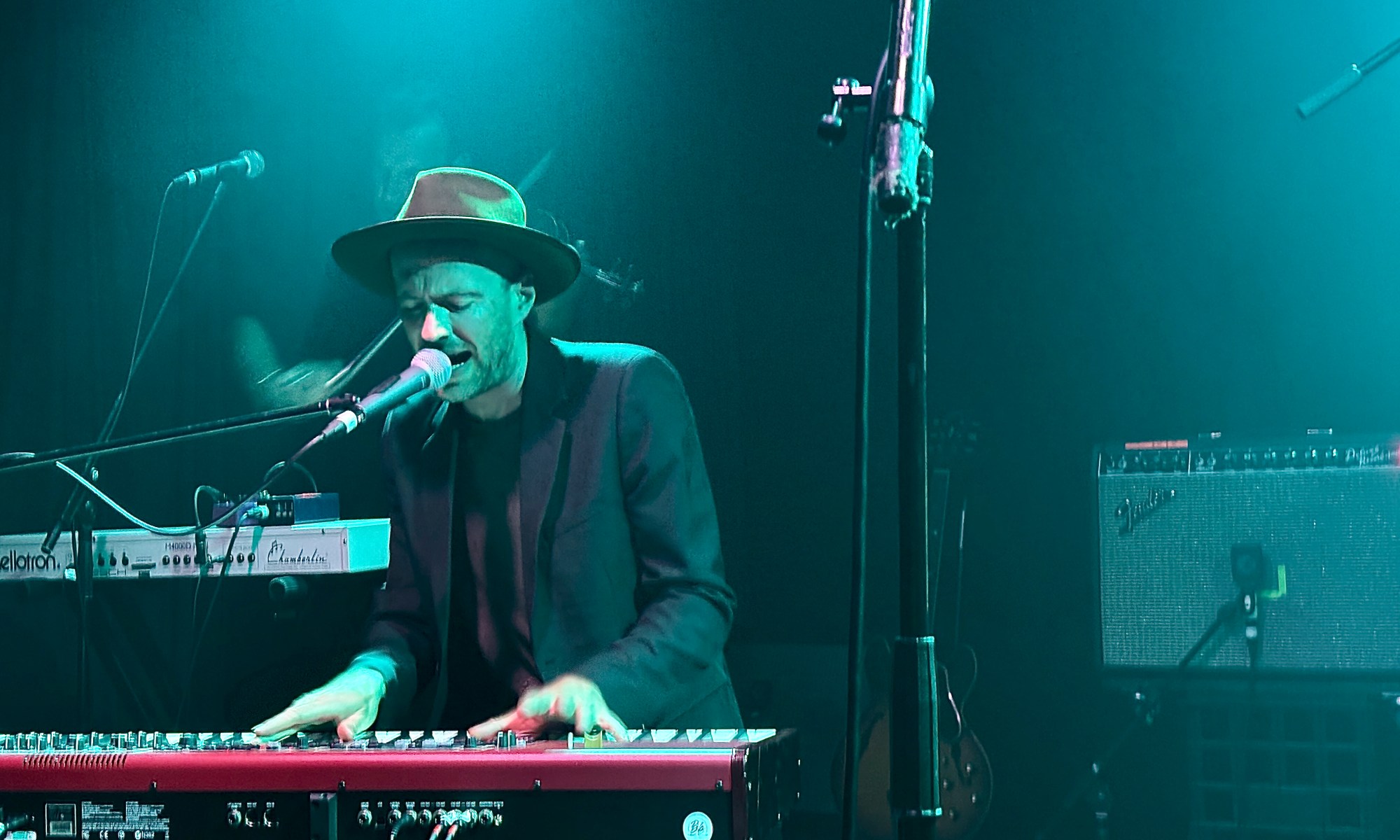 The Veils Finn Andrews playing piano at Northcote Social Club
