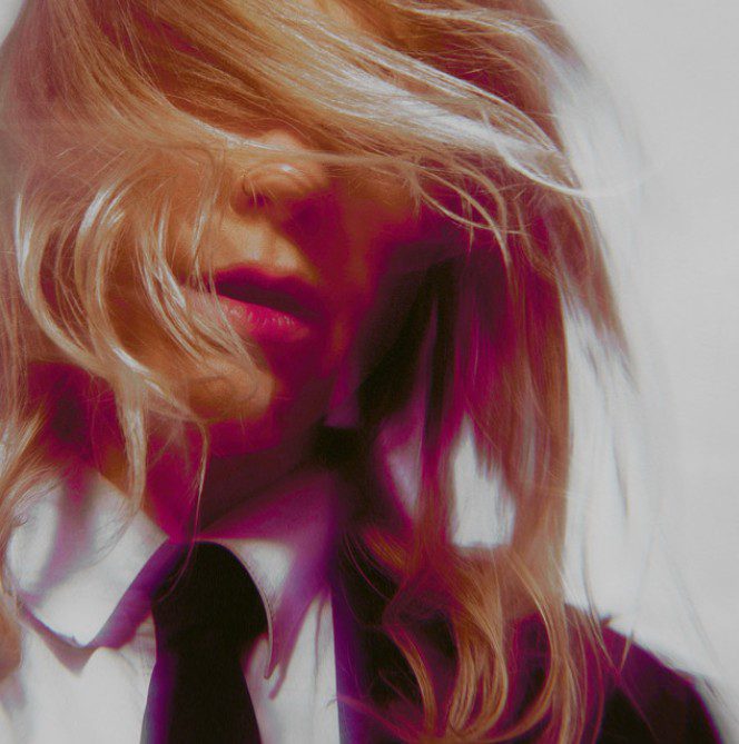 Blurry image of singer Rageflower. EP cover for Sign of life