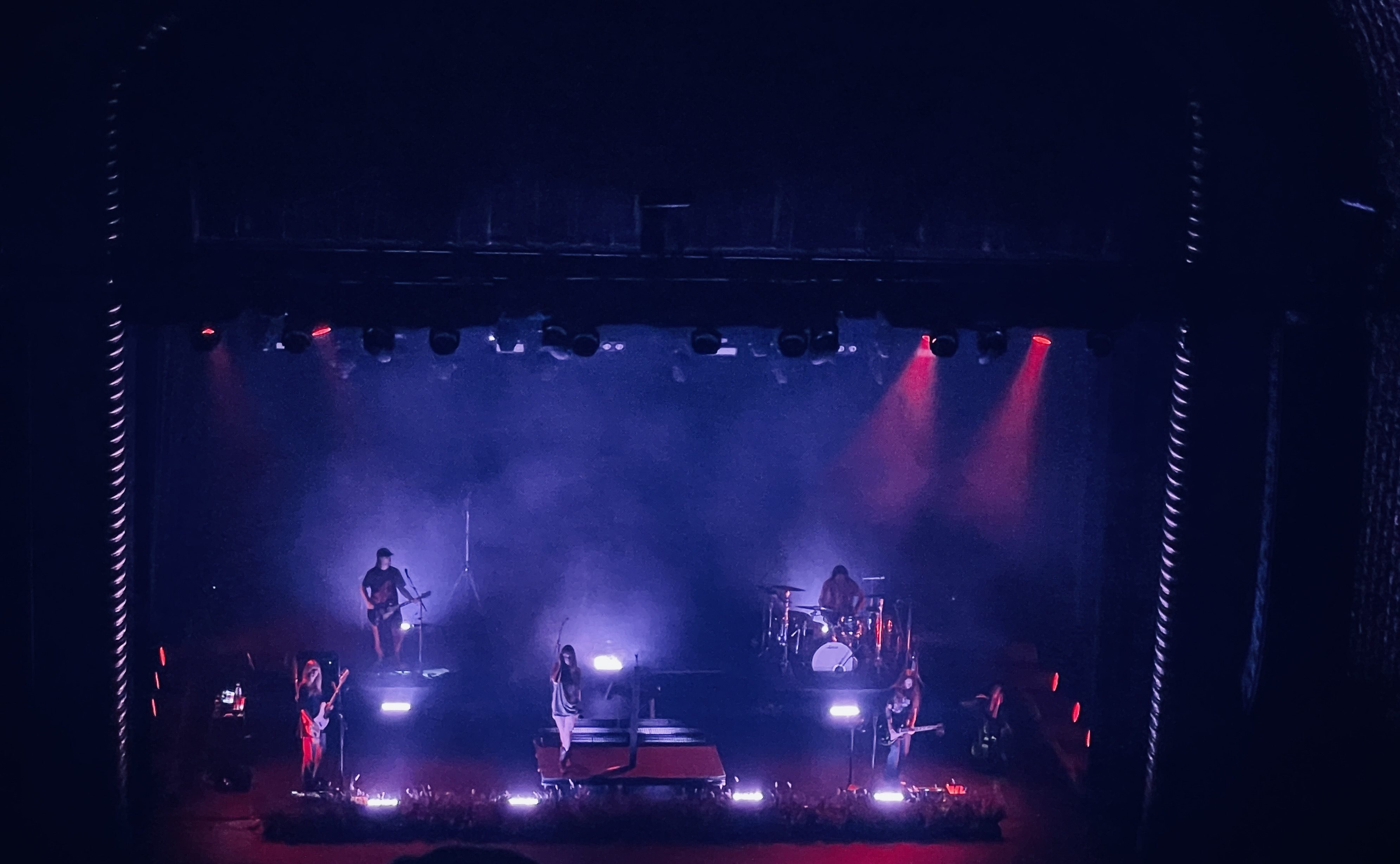 Ethel Cain performing at the Palais theatre in St. Kilda