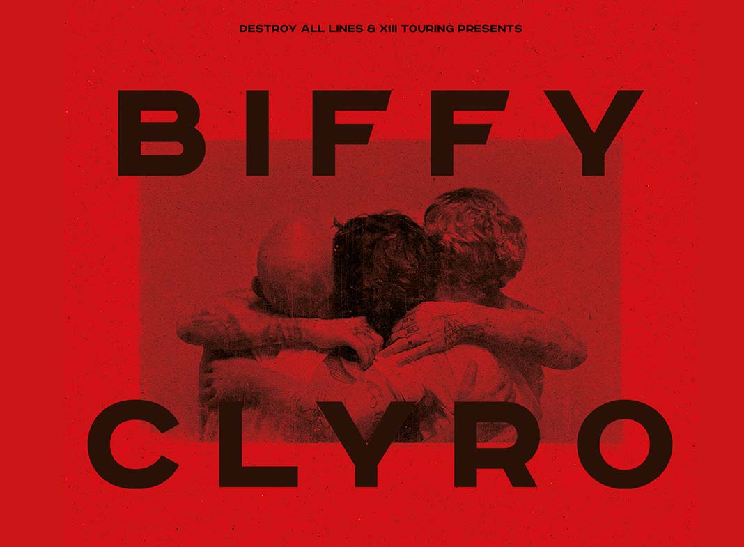 Tour header for Biffy Clyro's Futique Tour
