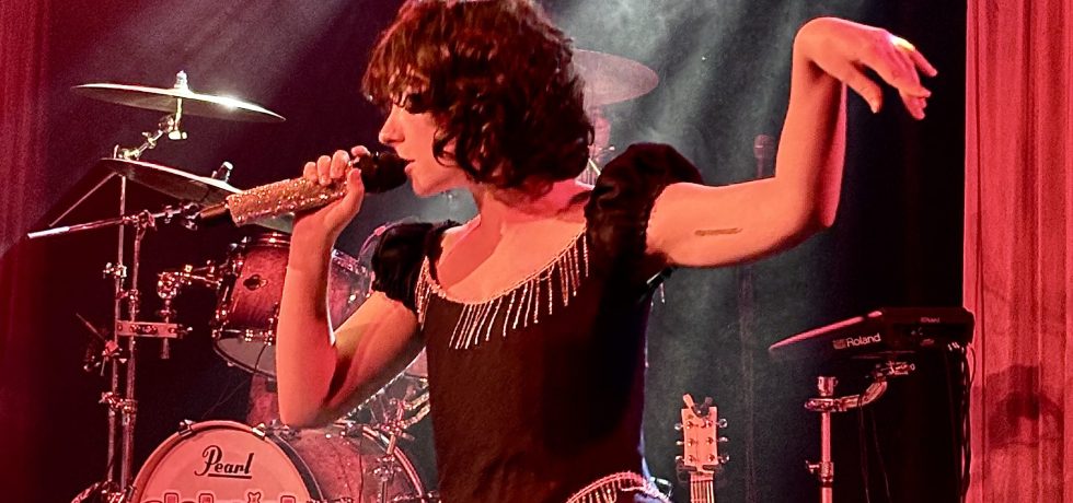 Aleksiah performing at Howler in Melbourne