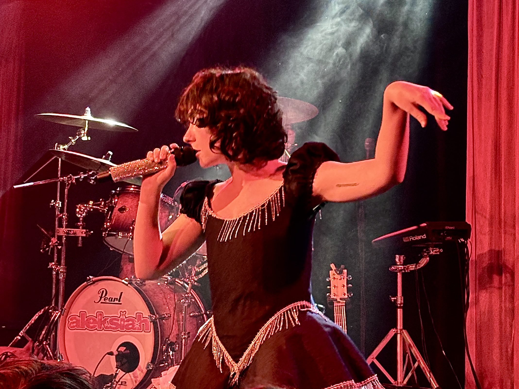 Aleksiah performing at Howler in Melbourne