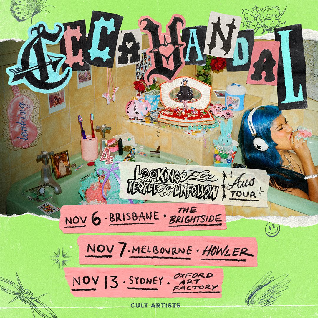 Ecca Vandal Aus 2026 Tour Poster