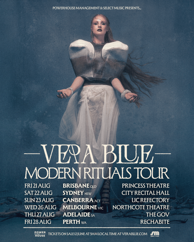 Vera Blue Aus 2026 Tour Poster