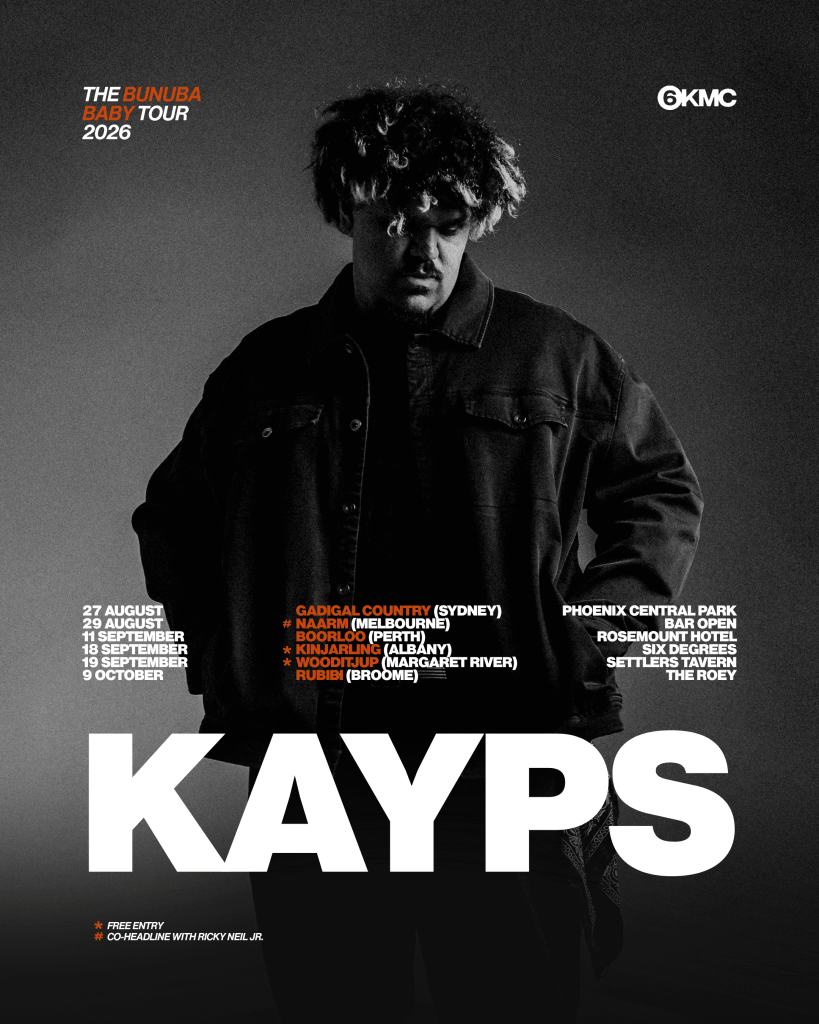 Kayps Australia Tour 2026 Poster