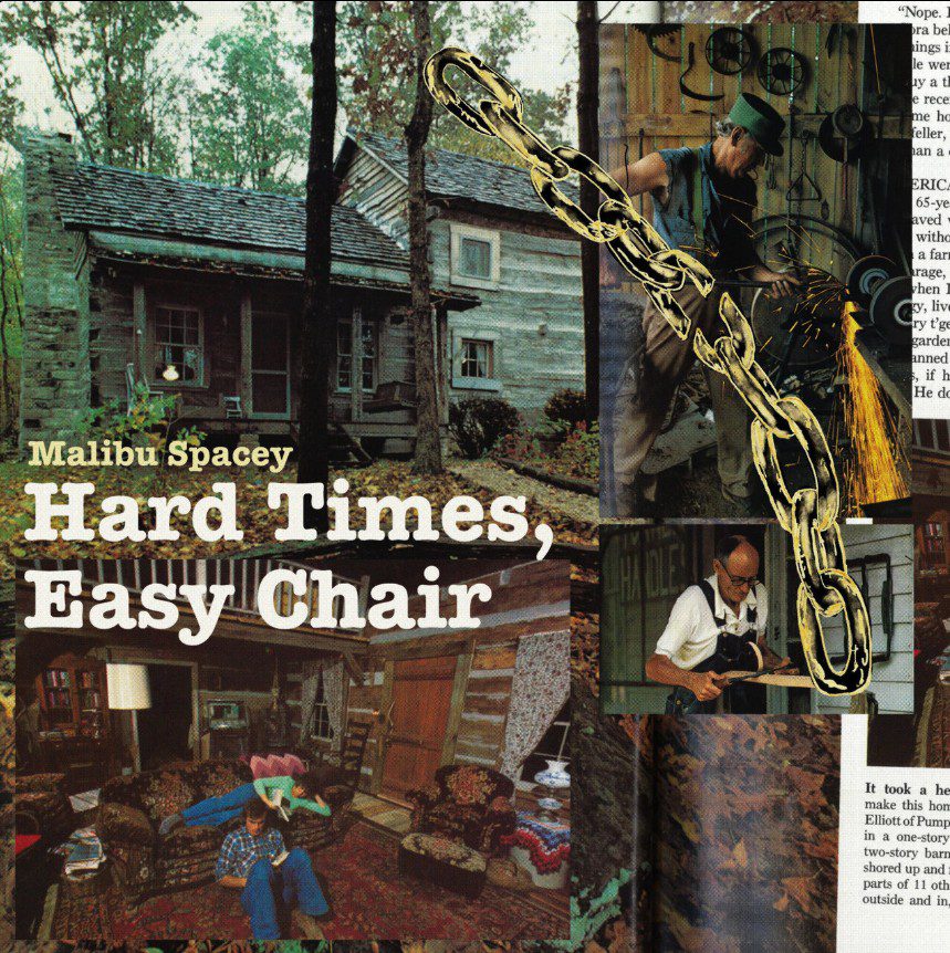 Single Cover for Malibu Spacey's Hard Times Easy Chair