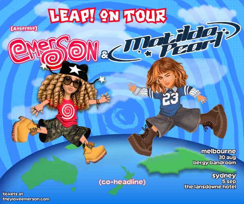 Emerson and Matilda Pearl Gig Poster