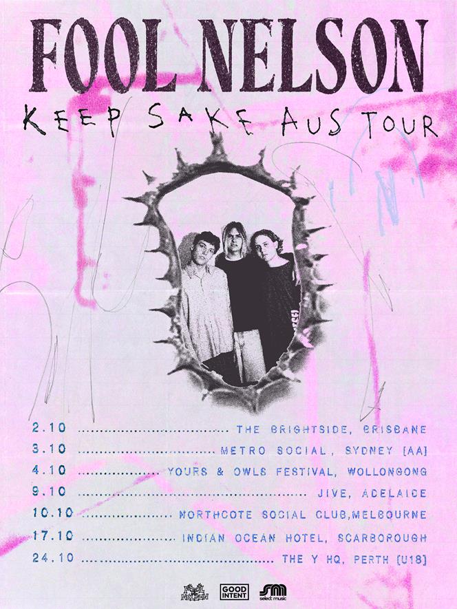 Fool Nelson Aus tour poster