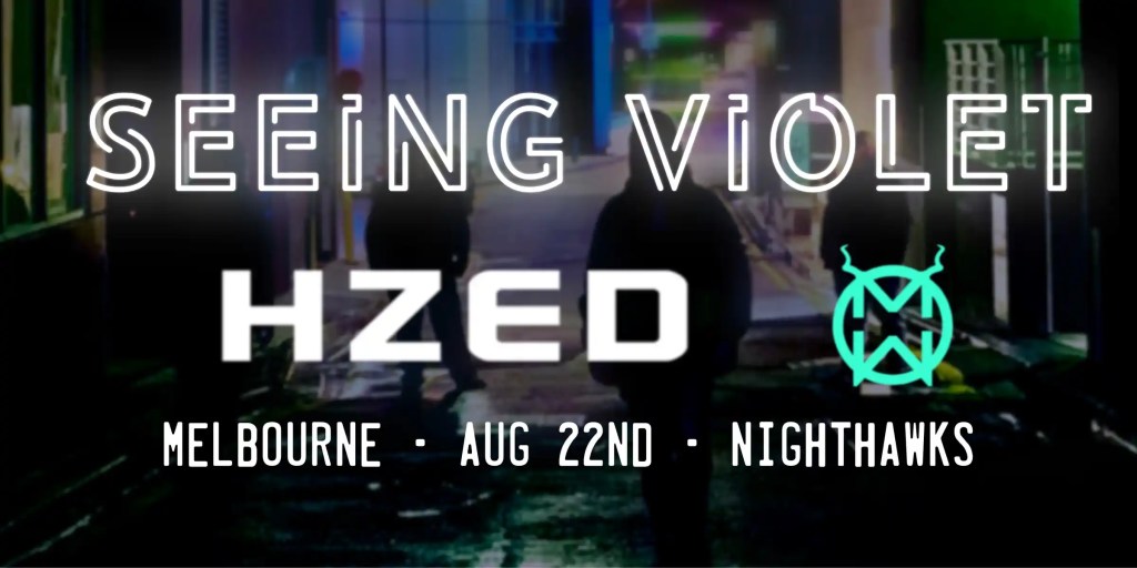 Seeing Violet gig poster