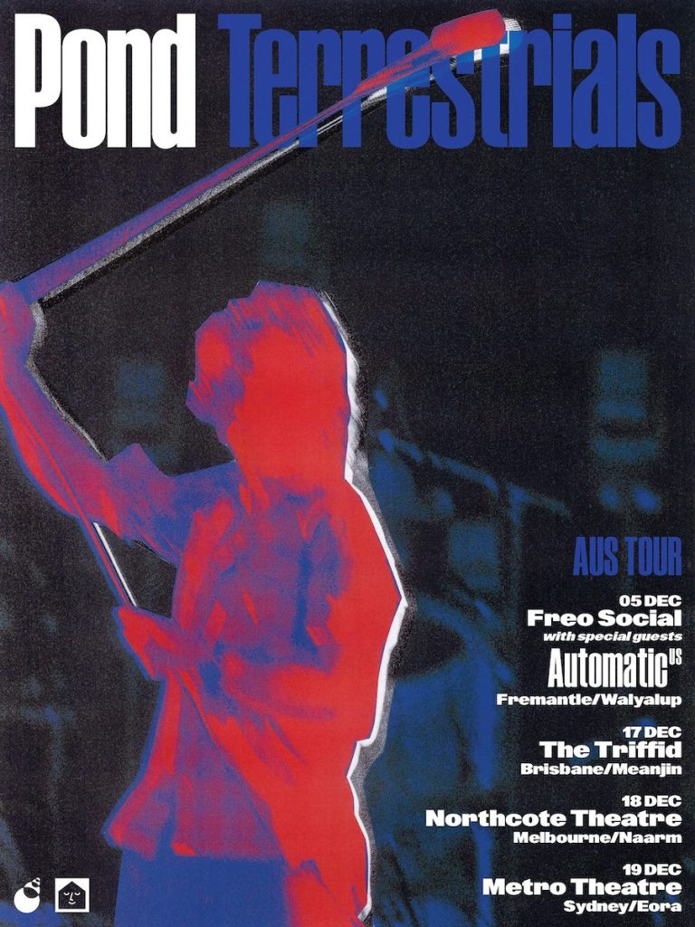 Pond Aus Tour poster