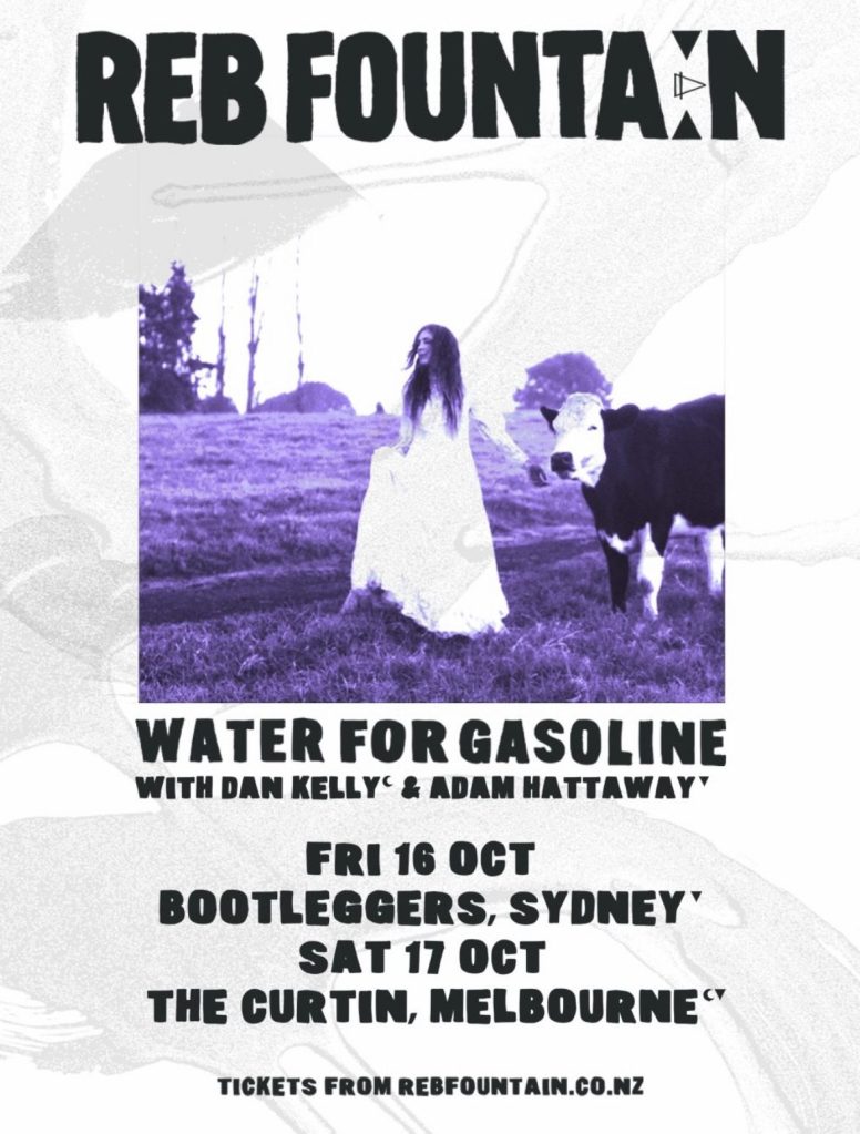 Reb Fountain Aus tour poster