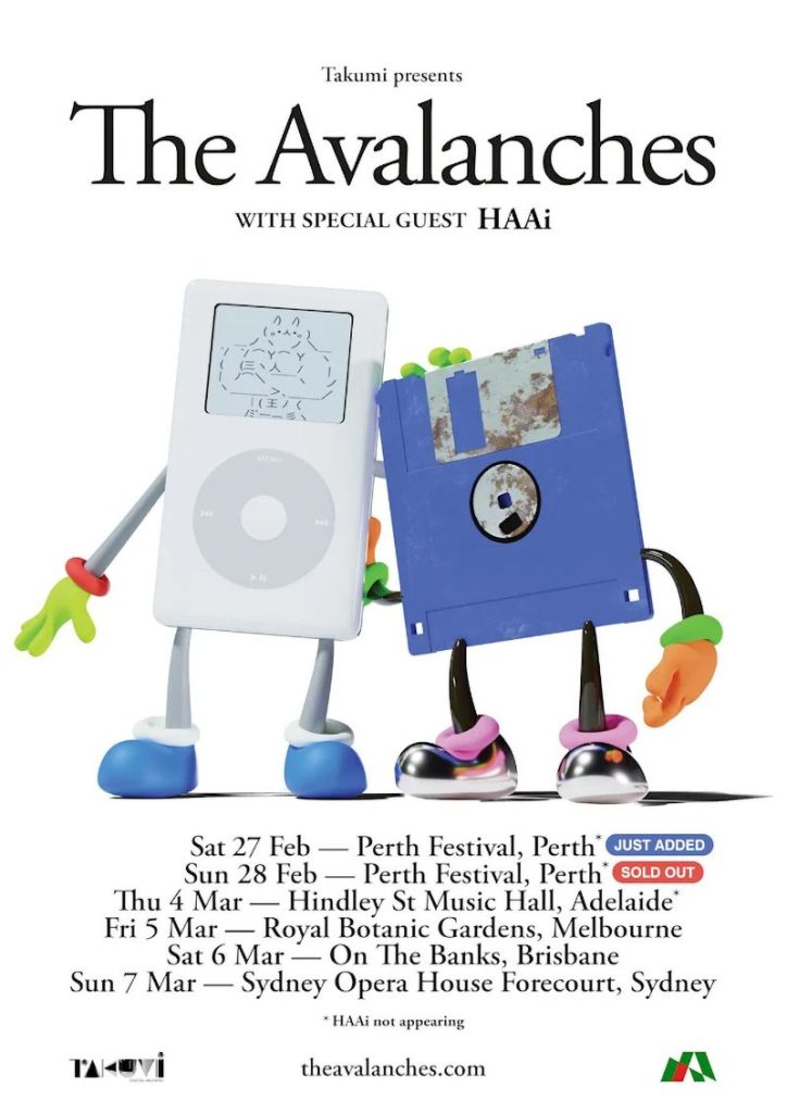Avalanches Aus Tour 2027 poster
