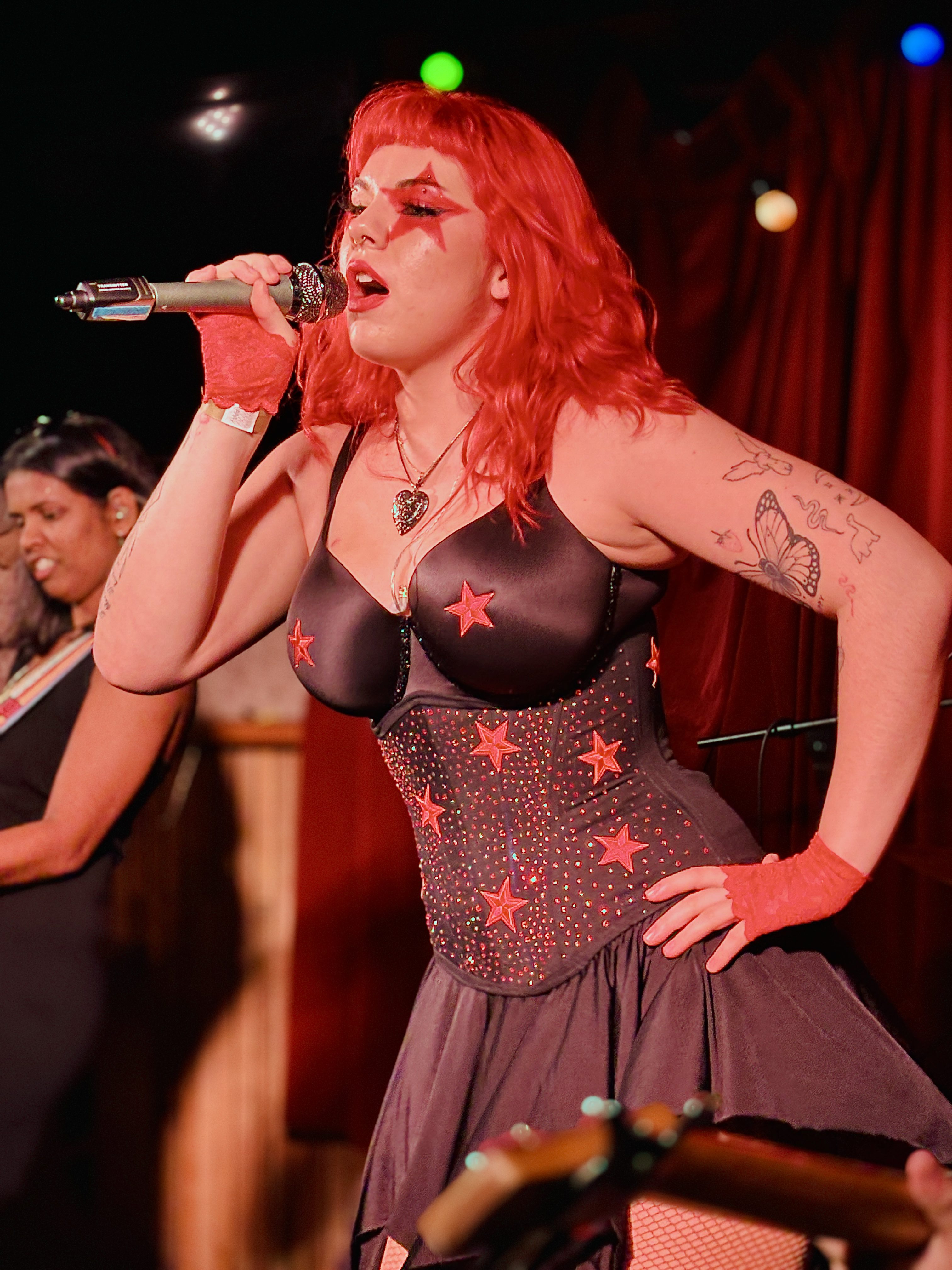 Kaiyah Mercedes performing at The Espy