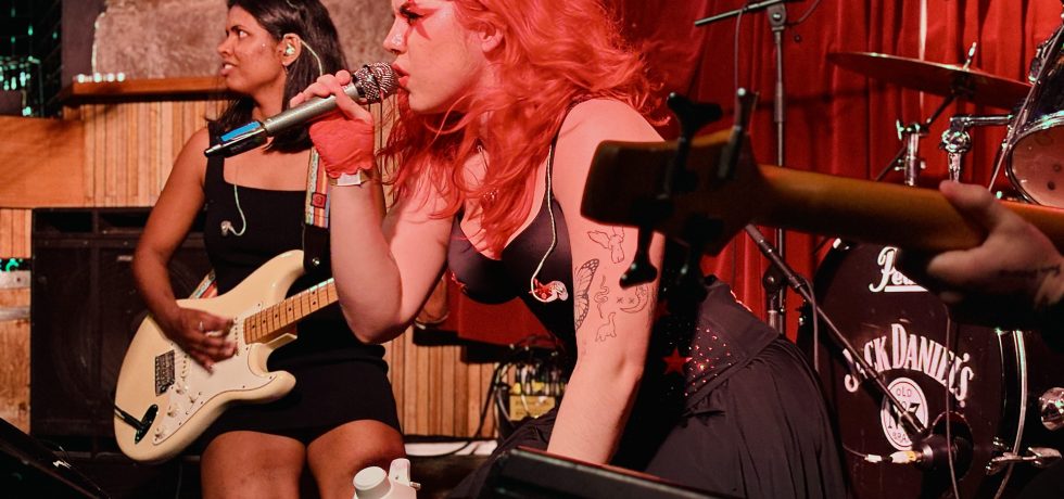 Kaiyah Mercedes performing at The Espy St Kilda