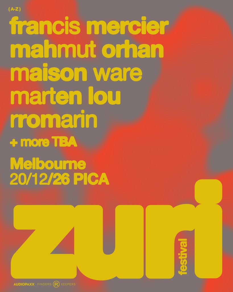 Zuri festival poster Melbourne
